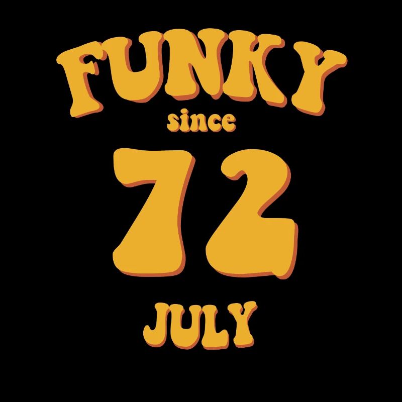 Funky Birthday: July 1972 - Flower Power