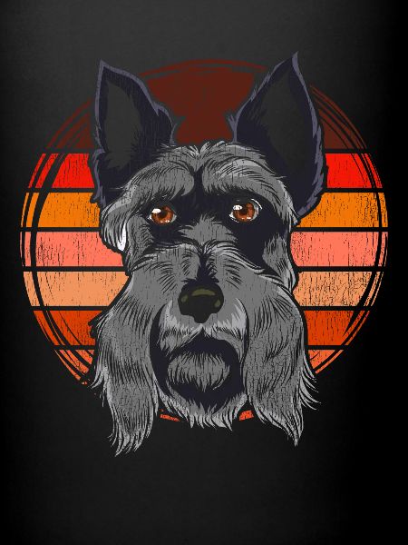 Terrier écossais rétro