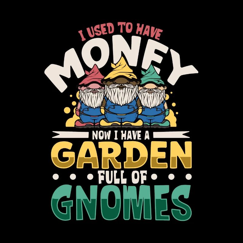Ich habe einen Garten voller Gartenzwerge