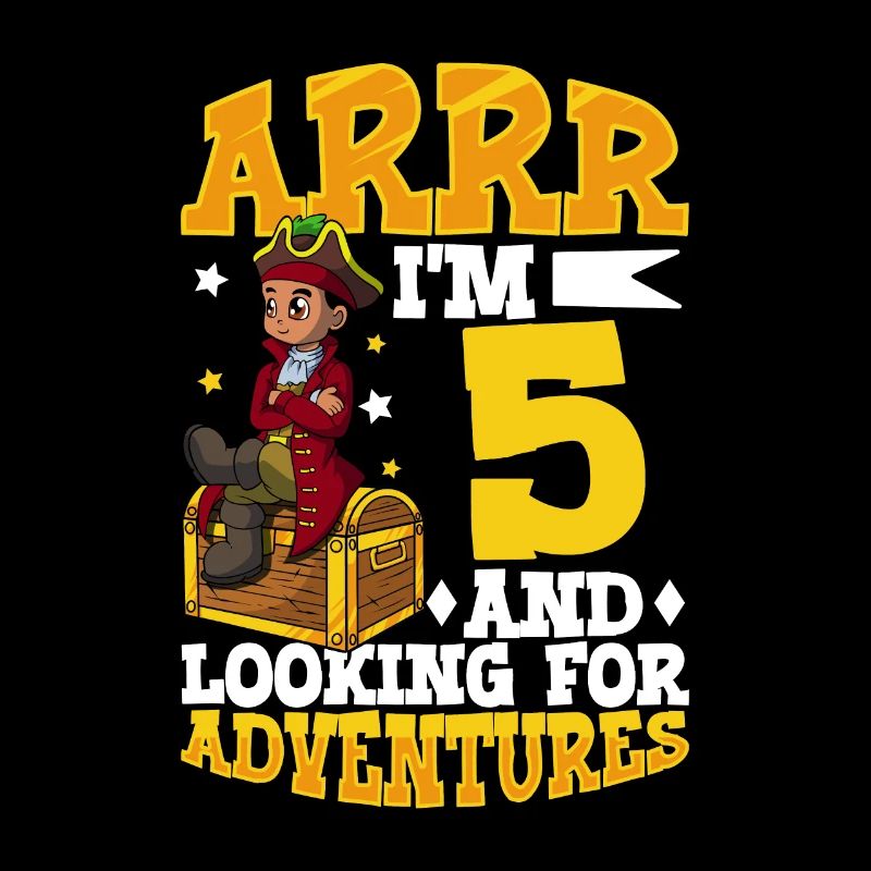 J’ai 5 ans - Jeune pirate