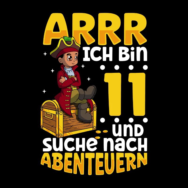 Ich bin 11 - Jungen Pirat