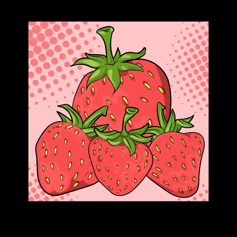 Fruits d’été Baies rouges Fruit Cadeau Fraise