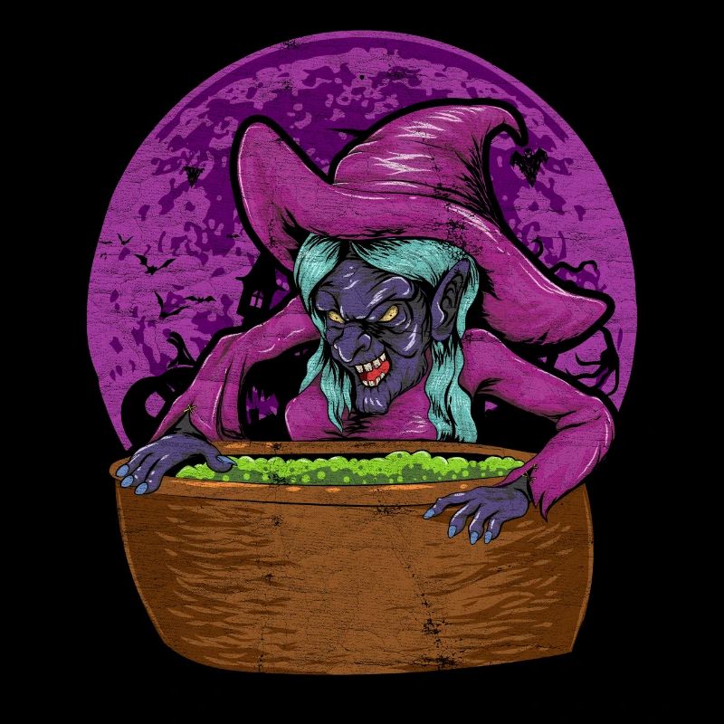 Chapeau de sorcière Halloween Cadeau Sorcière effrayante