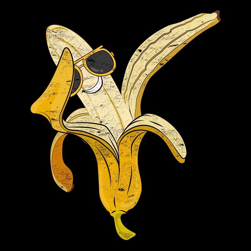 Cool Sunglasses Fruit Gift Dabbing Banana