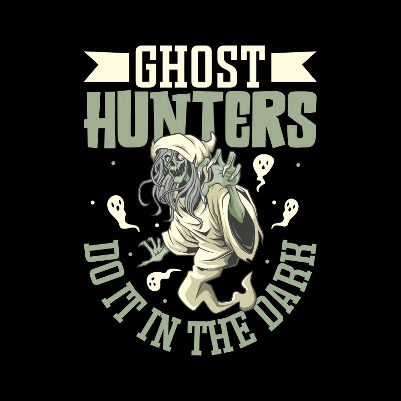 Hunting ghosts at night - ghost hunters
