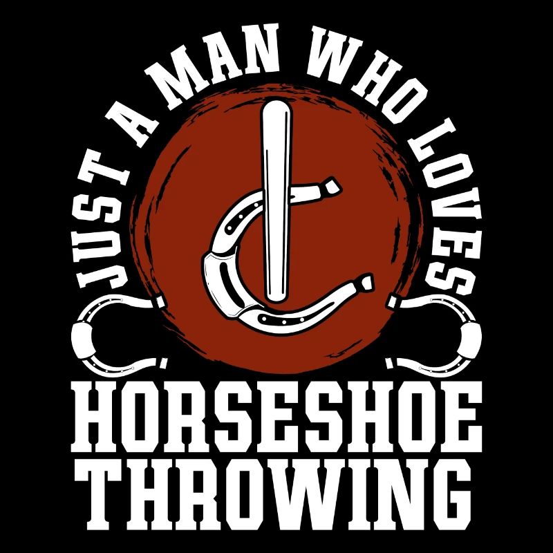 Horseshoe Thrower Men Gift Horse Horseshoe