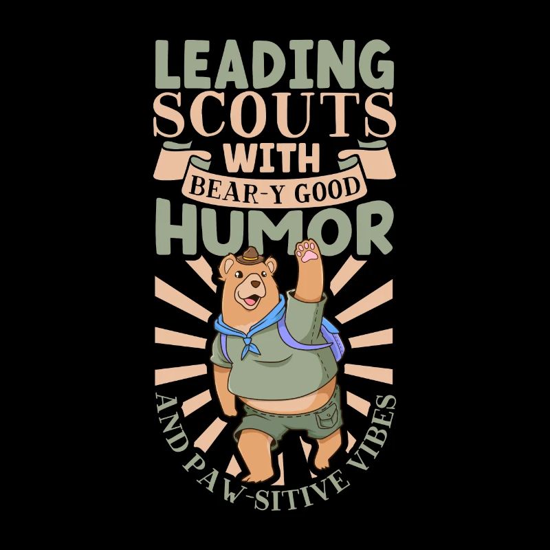 Ours - Humour fort chez les scouts