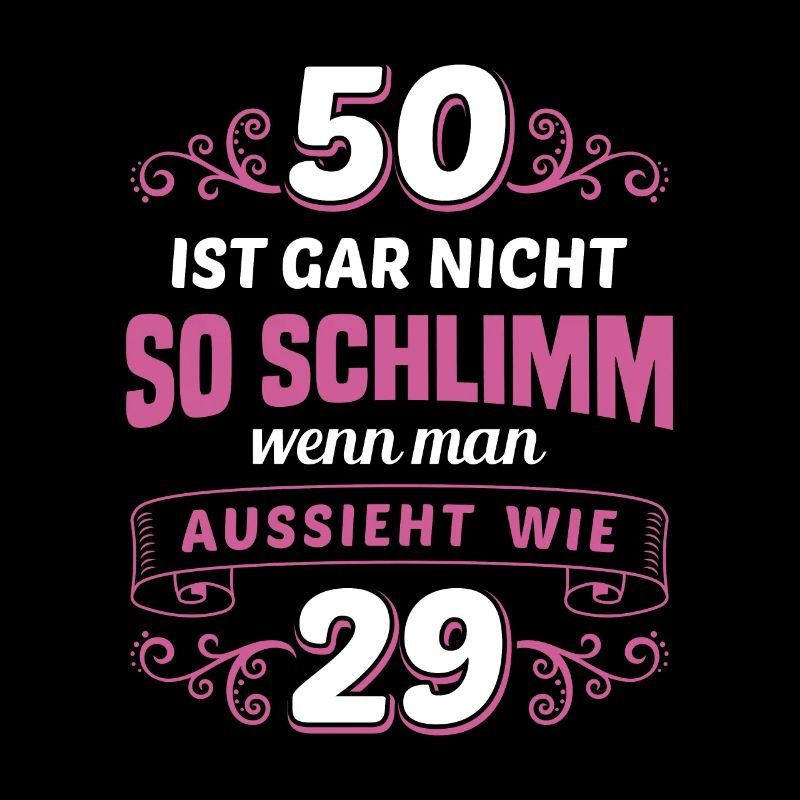 Geburtstagsparty Geburtstagsoutfit 50. Geburtstag