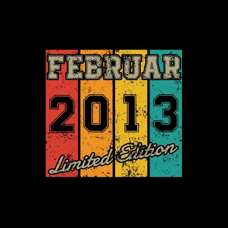 Date de naissance : Février 2013 - Édition Limitée Retro