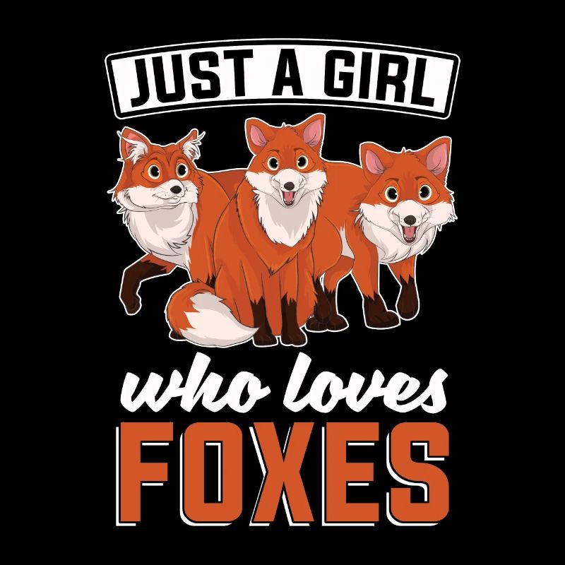 Waldbewohner Mädchen Geschenk Wald Tier Fuchs