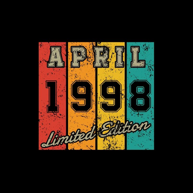 Geburtstag: April 1998 - Limited Edition Retro