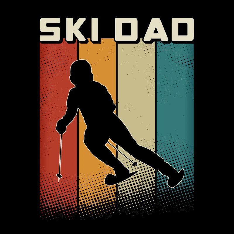 Rétro Ski Papa Ski Papa