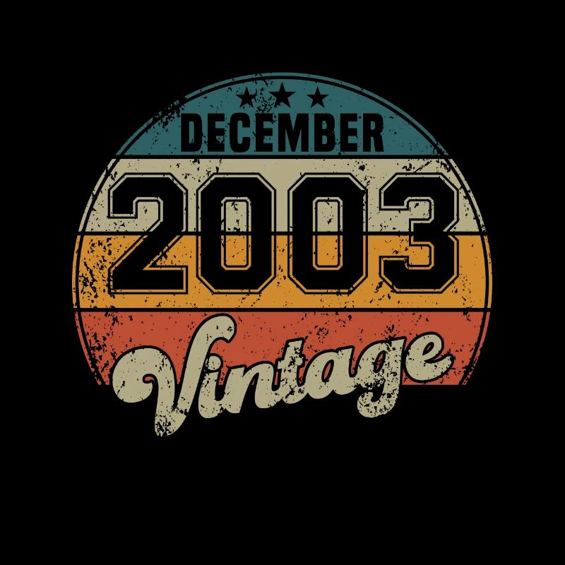 Vintage Geburtstag - Dezember 2003 - Geschenkidee