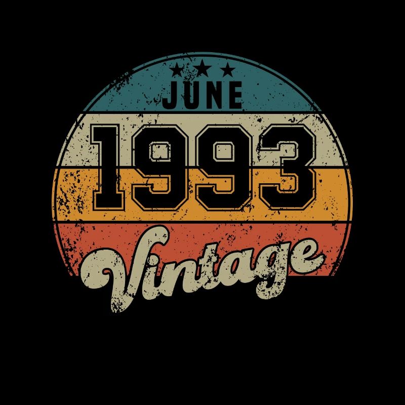 Vintage Geburtstag - Juni 1993 - Geschenkidee