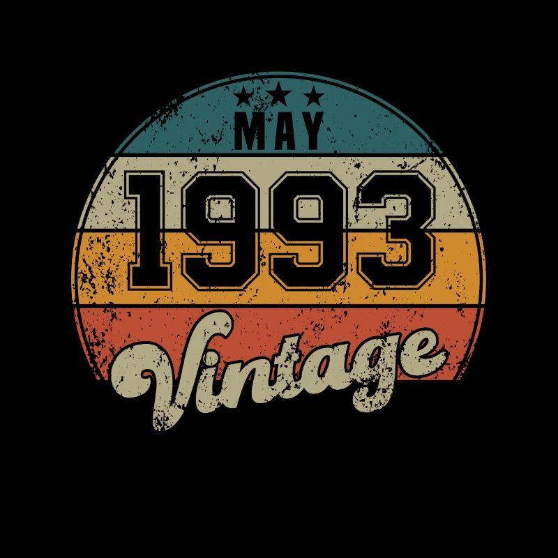 Vintage Geburtstag - Mai 1993 - Geschenkidee