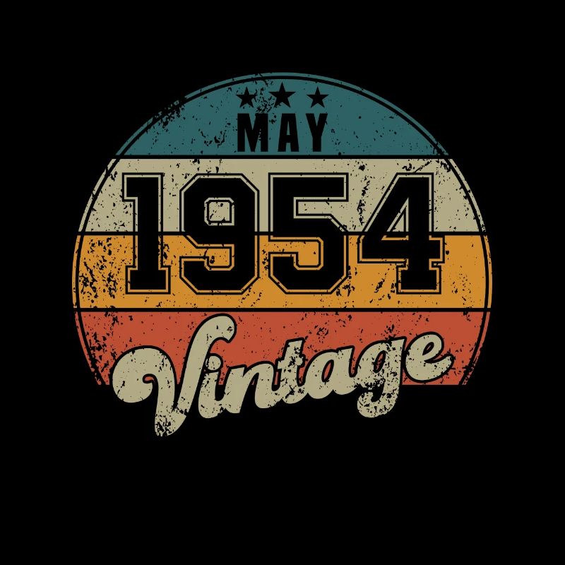 Vintage Geburtstag - Mai 1954 - Geschenkidee