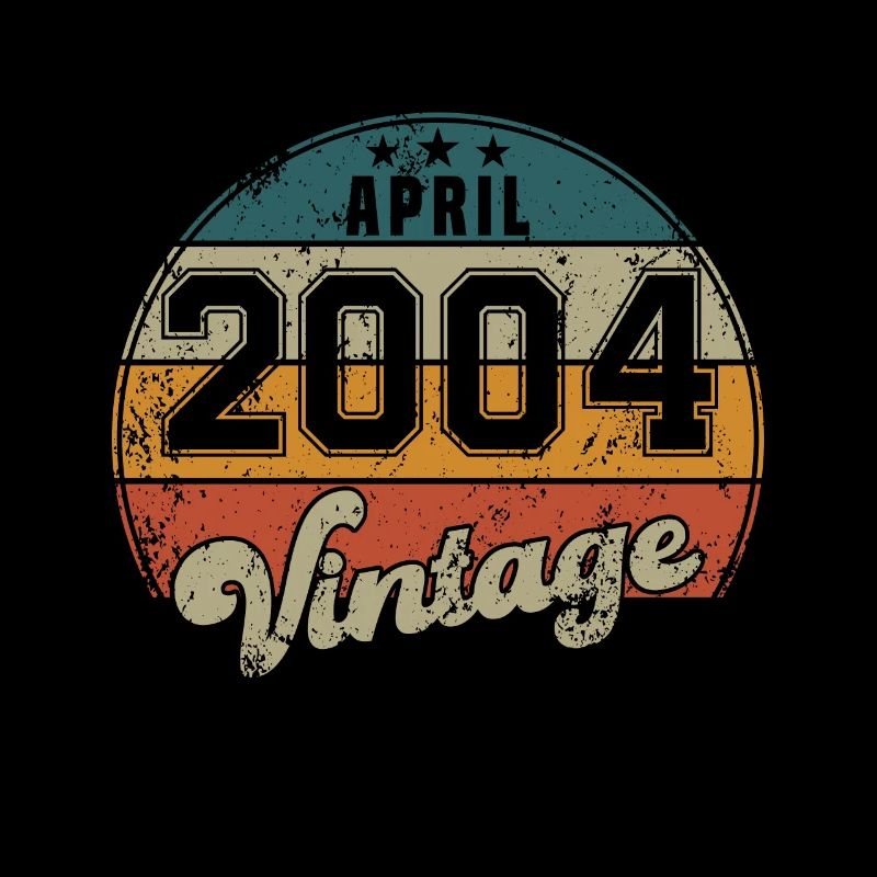 Vintage Geburtstag - April 2004 - Geschenkidee