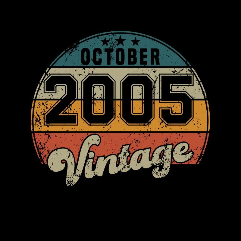 Anniversaire Vintage - Octobre 2005 - Idée cadeau