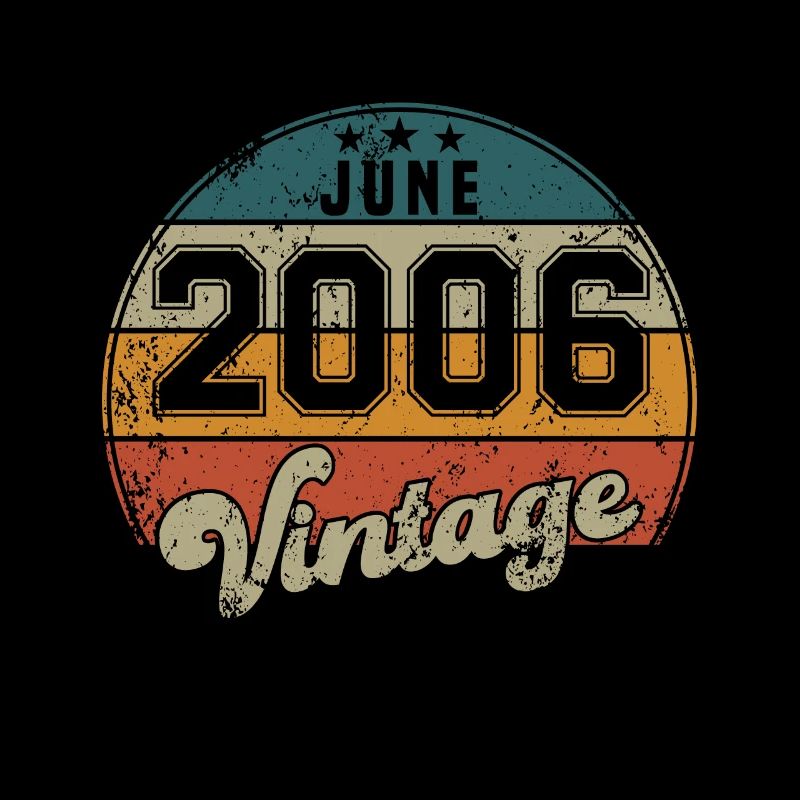 Vintage Geburtstag - Juni 2006 - Geschenkidee