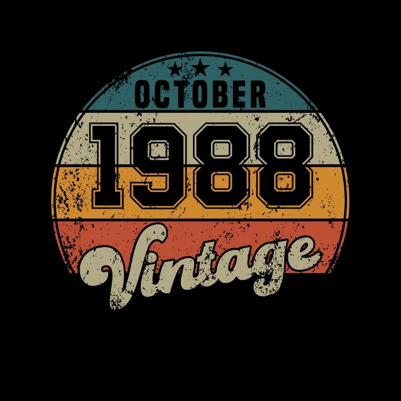 Vintage Birthday - October 1988 - Gift Idea