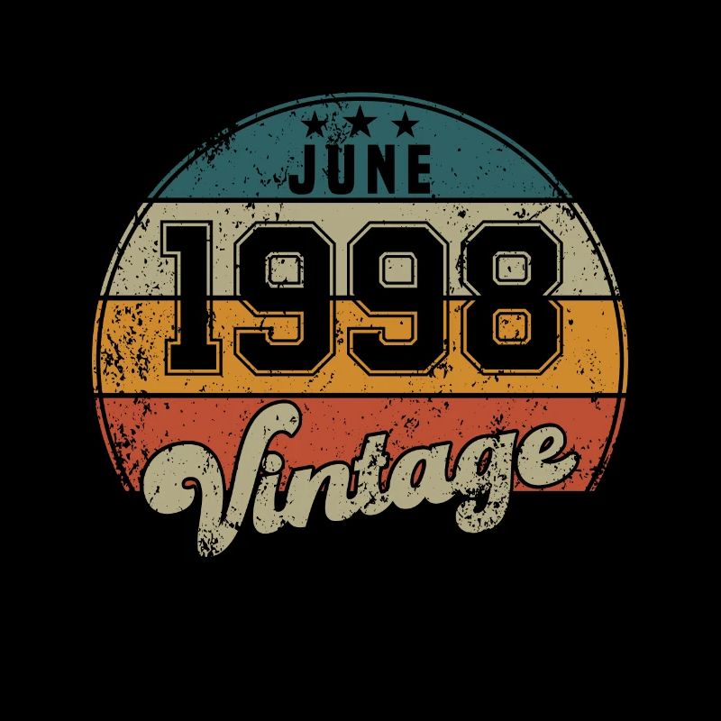 Vintage Geburtstag - Juni 1998 - Geschenkidee