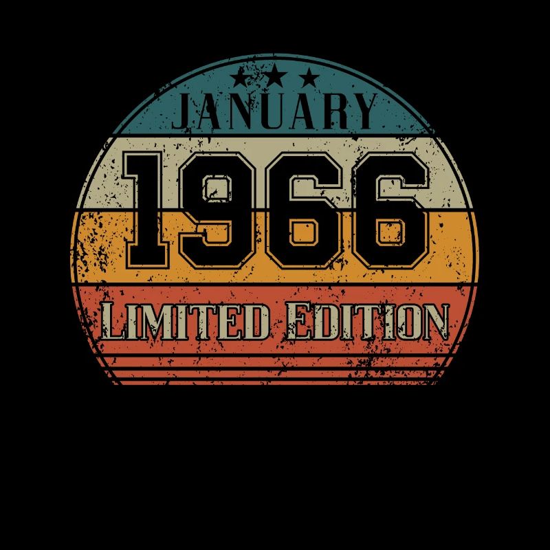 Geburtstag - Limited Edition Januar 1966