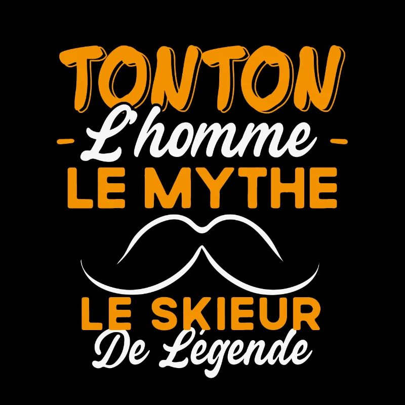 Tonton Le Skieur De Légende Cadeau Ski Humour