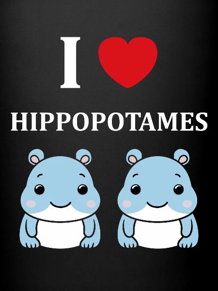 amour petit hippopotame