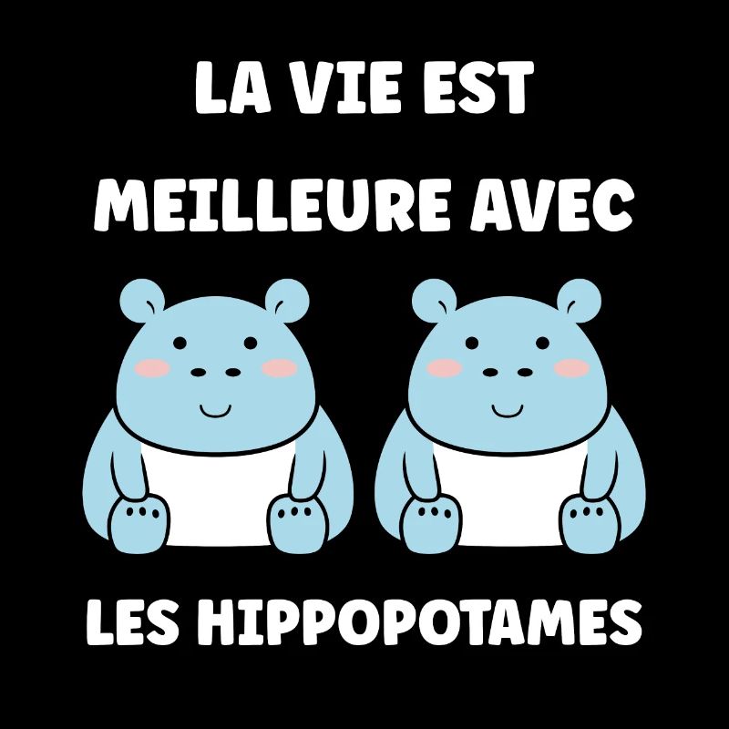 amour petit hippopotame
