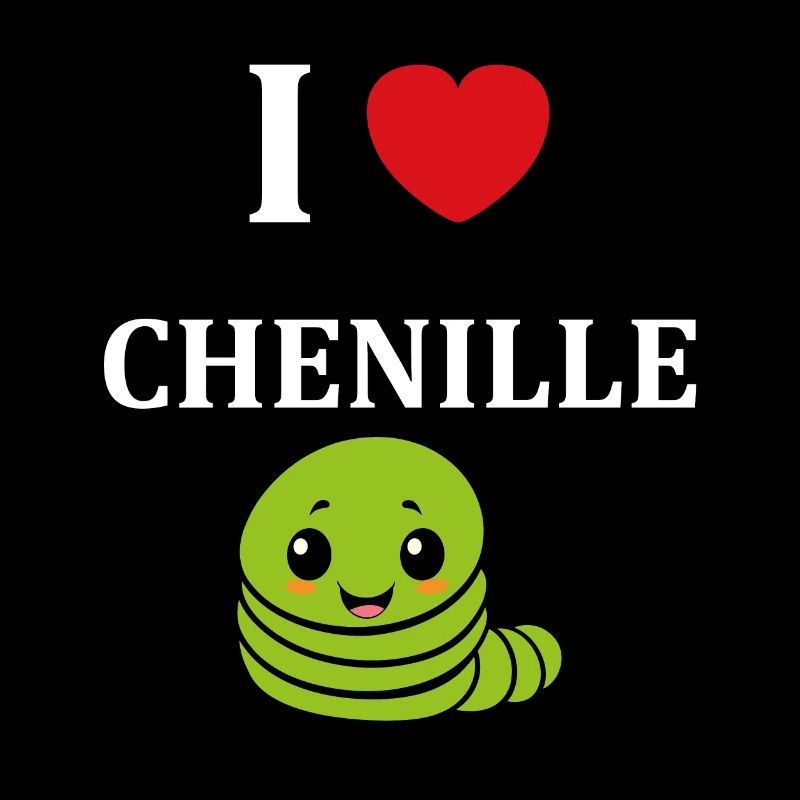 Chenilles insecte Amour petite chenille