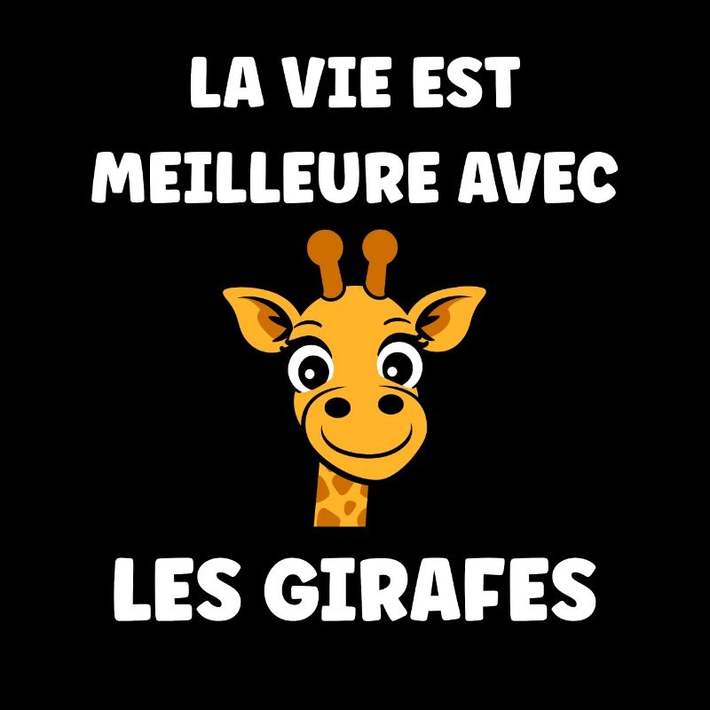 Humour petit bébé girafe