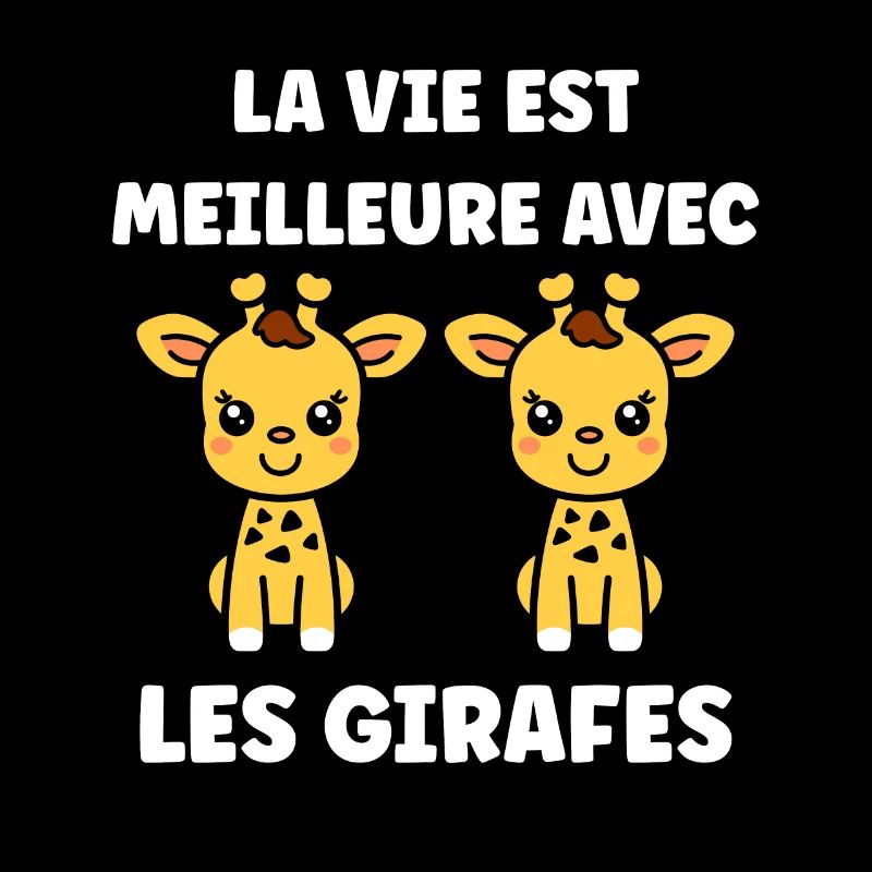 Humour petit bébé girafe