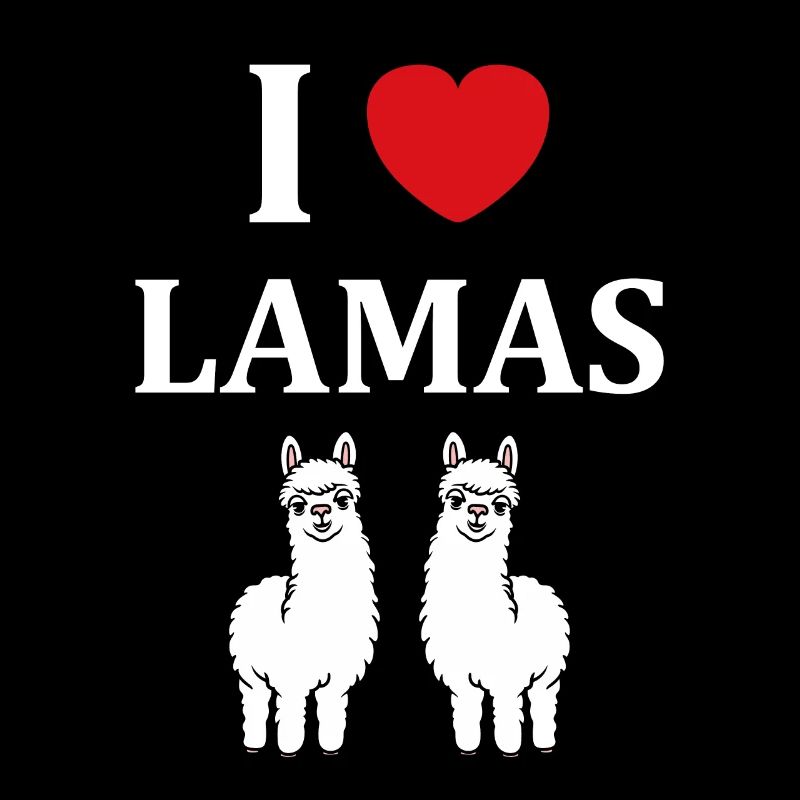 Humour mignon petit lama