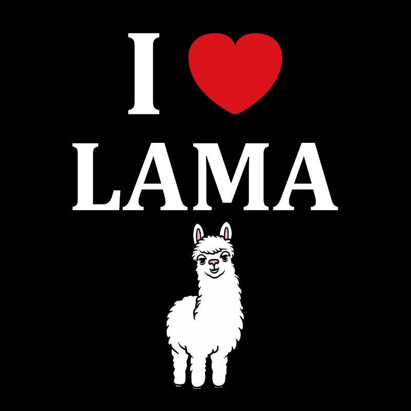 Humour mignon petit lama