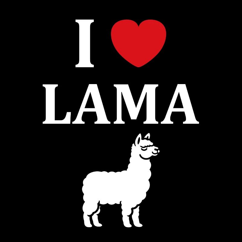 Humour mignon petit lama