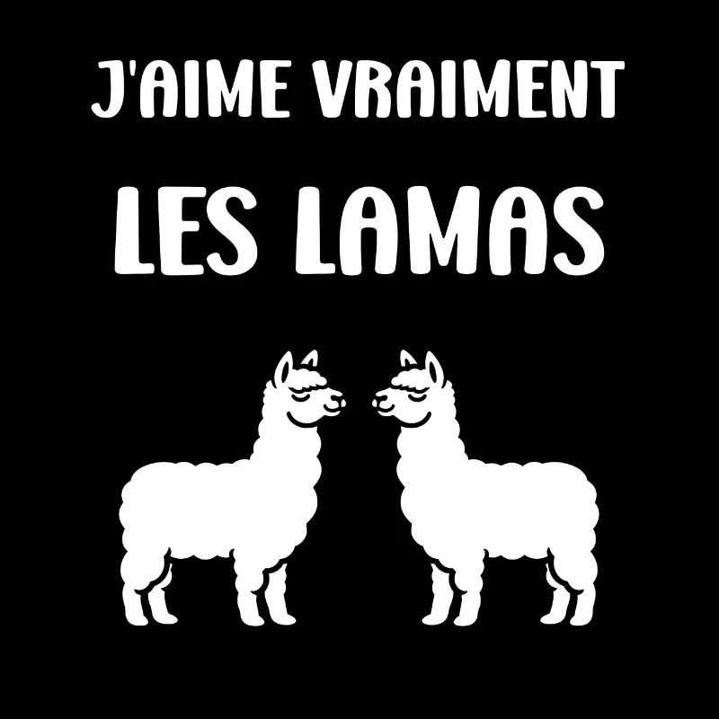 Humour mignon petit lama