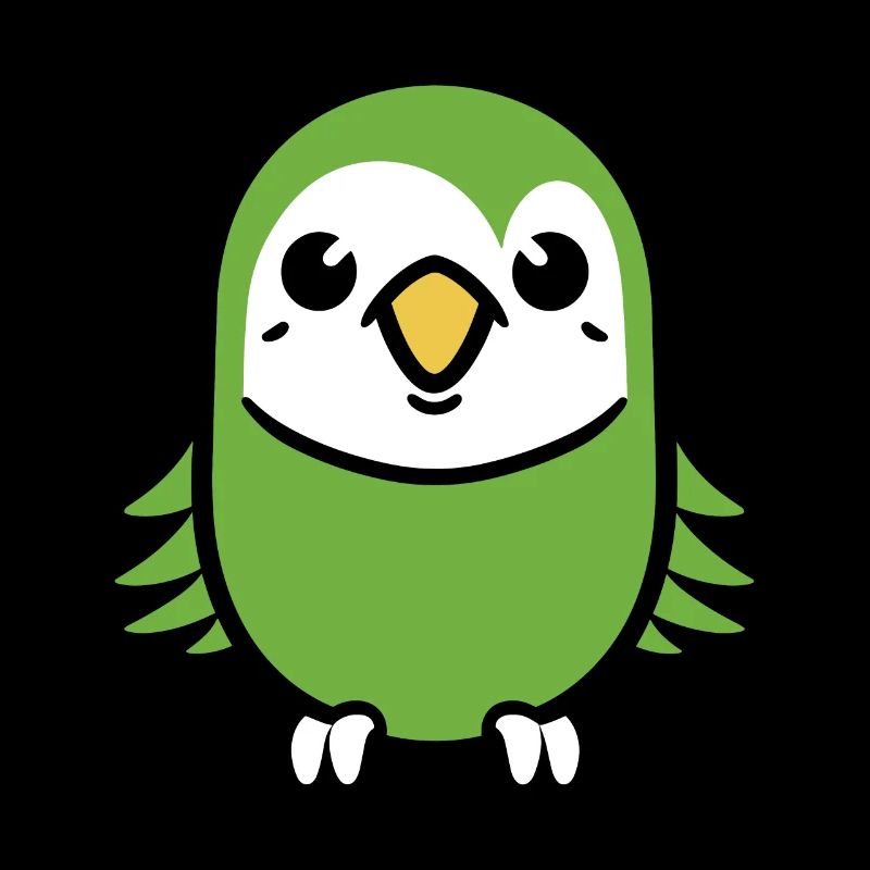 Cute little parakeet