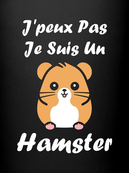 Mignon Humour petit hamster