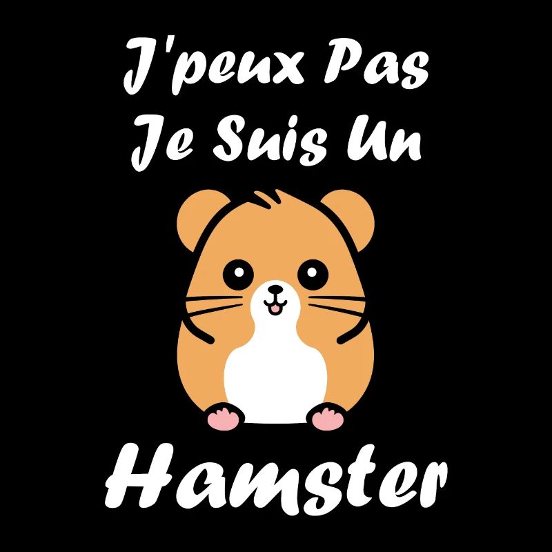 Mignon Humour petit hamster