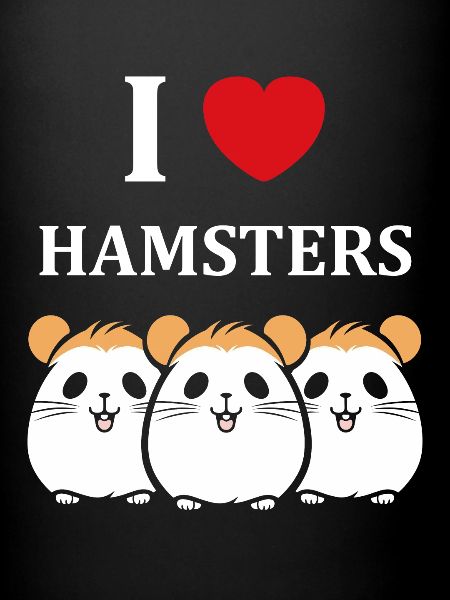 Mignon Humour petit hamster