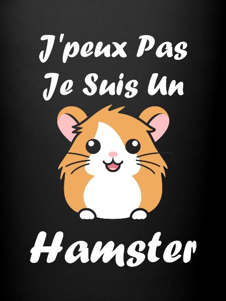 Mignon Humour petit hamster