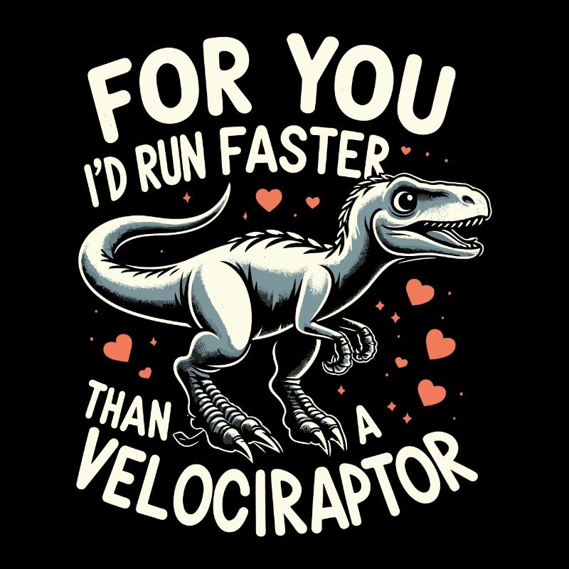 Velociraptor Humor Valentinstag Dinosaurier Geschenk
