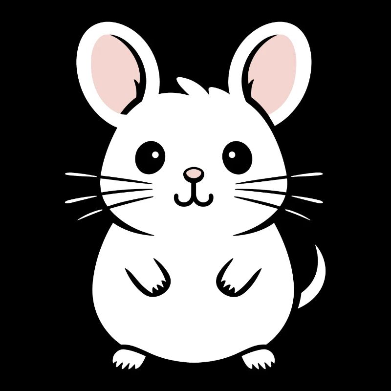 Petit chinchilla mignon