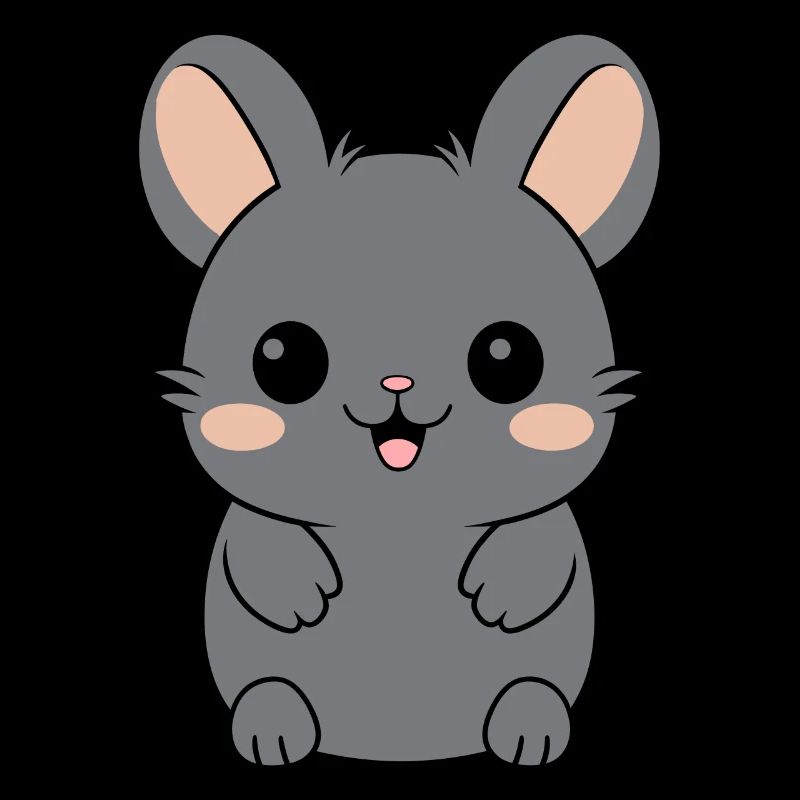 Petit chinchilla mignon