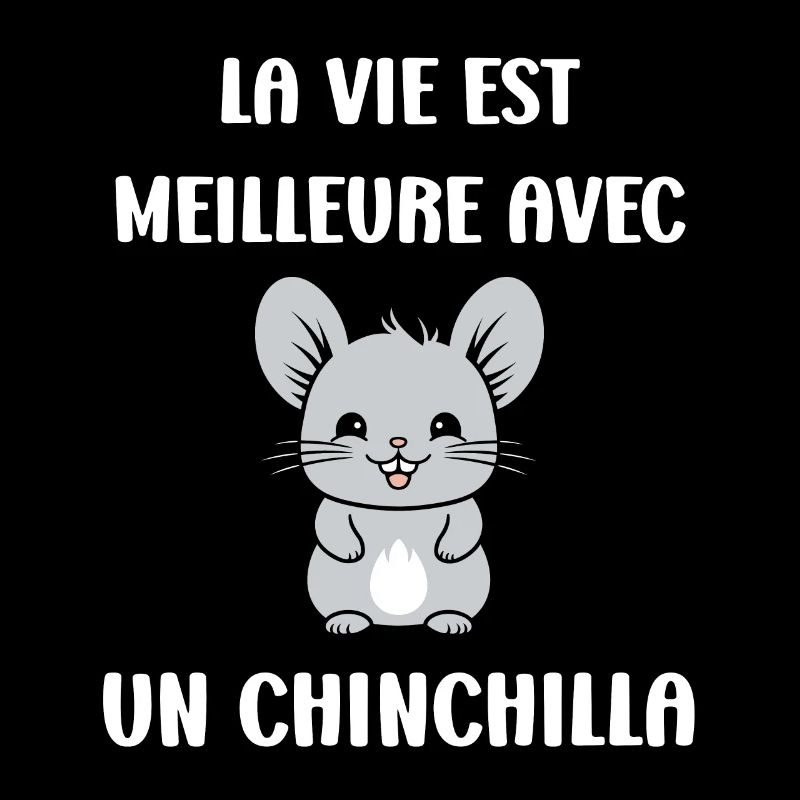 Petit chinchilla mignon