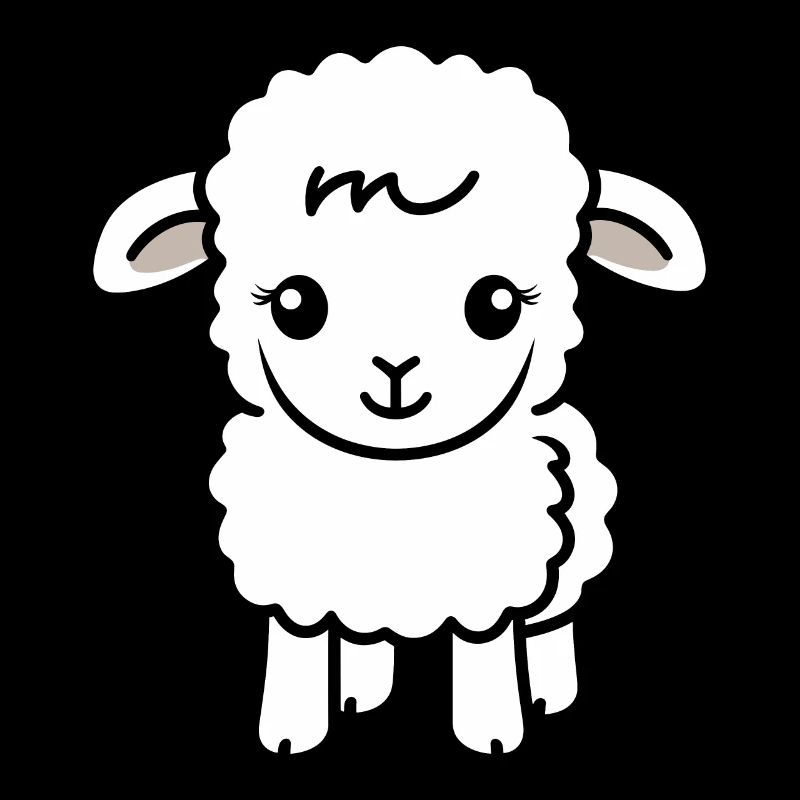 Bébé mouton petit brebis