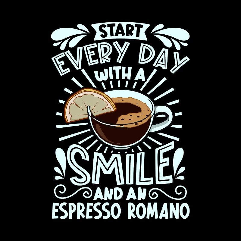 Smile with Espresso Romano