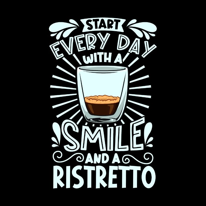 Lächeln mit Ristretto