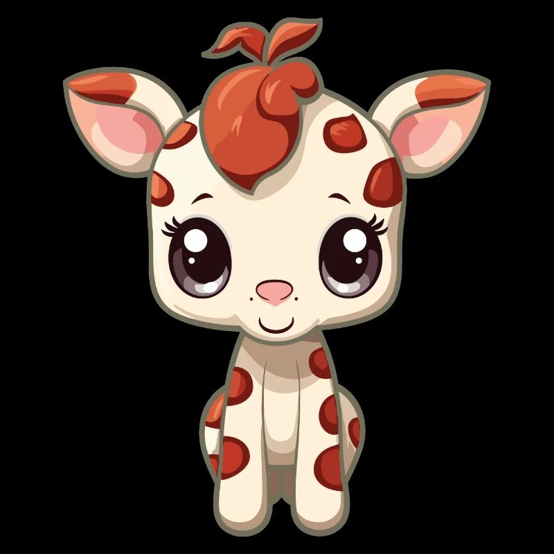 Cute Baby Giraffe
