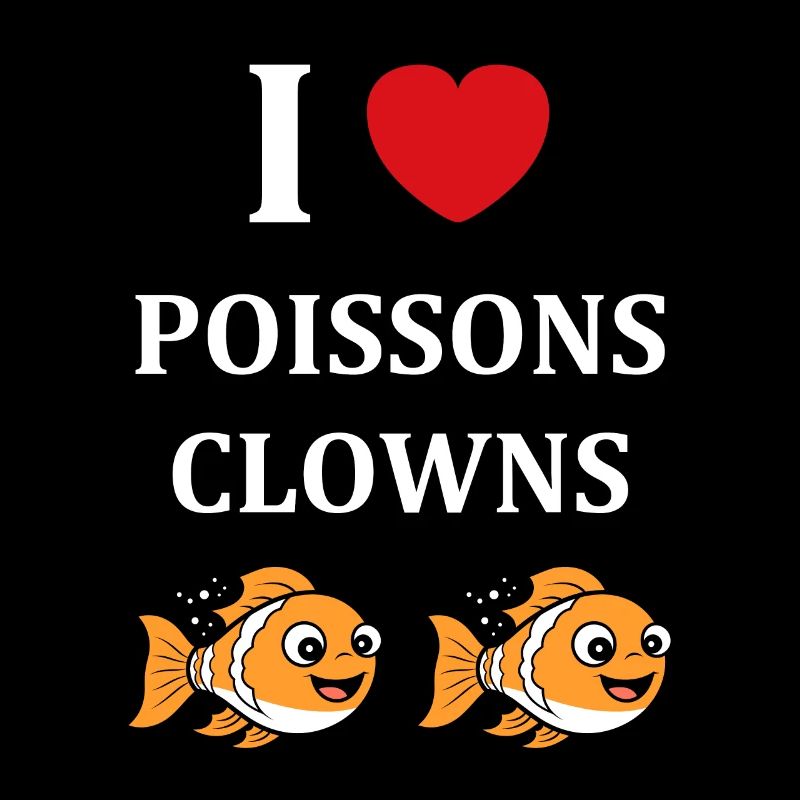 Humour petit poisson clown